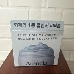 Arencia Rice Mochi Cleanser Fresh Blue Hyssop 4.23oz - New sealed